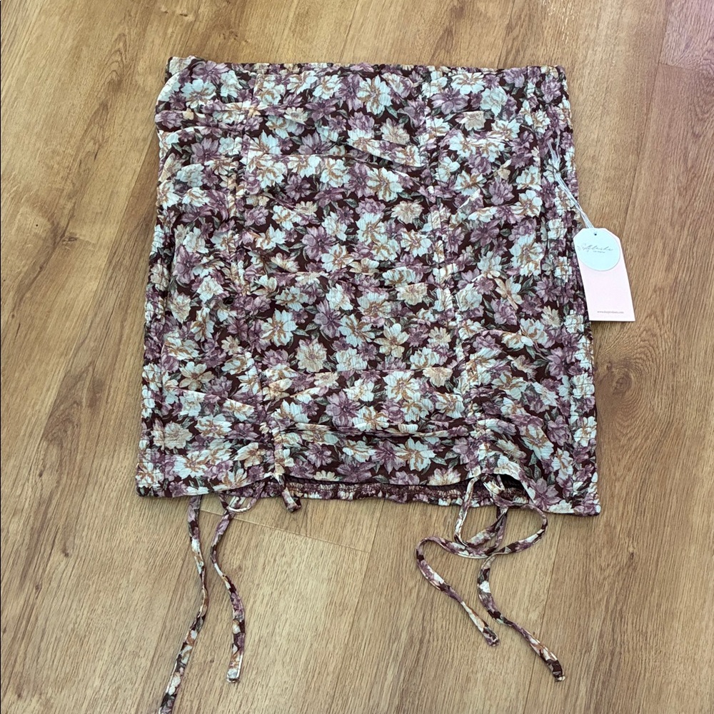 Floral Ruched Women's‎ Top